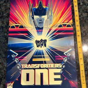 Transformers One Limited Edition Poster